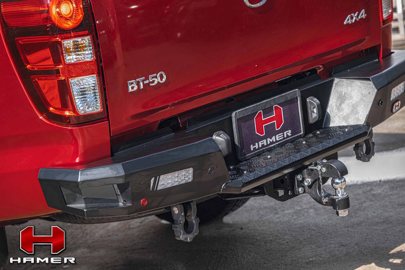 HAMER M-SERIES REAR BAR TO SUIT MAZDA BT-50 (2021-ON)