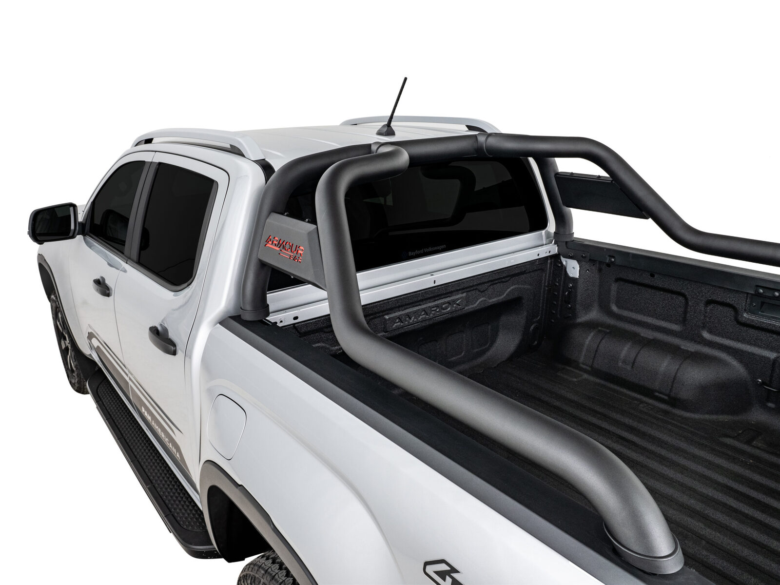 HSP ARMOUR BAR (BLACK) TO SUIT DUAL CAB VOLKSWAGEN AMAROK (2023-ON)