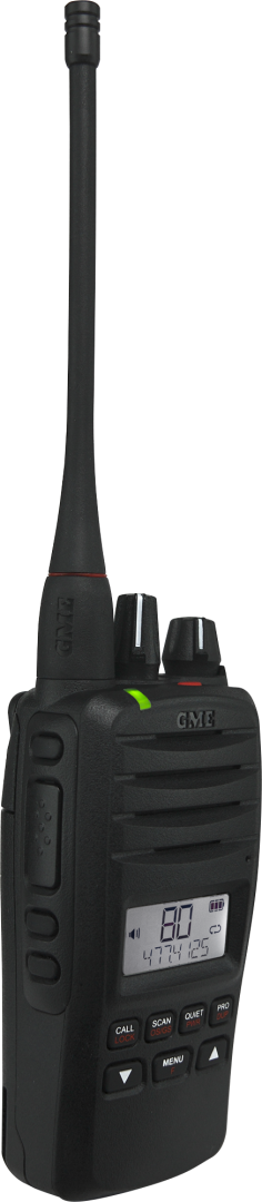 GME 5/1 WATT IP67 UHF CB HANDHELD RADIO (TWIN PACK) (TX6600STP)