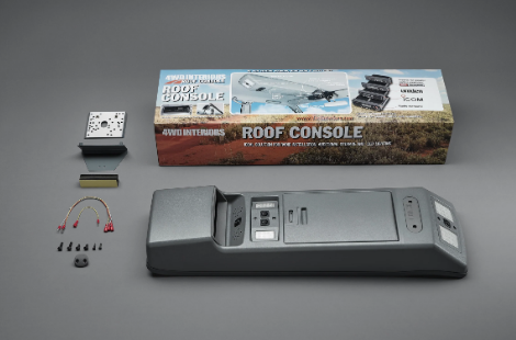 4WD INTERIORS ROOF CONSOLE TO SUIT SINGLE CAB 70 SERIES LAND CRUISER (09/2023-ON)