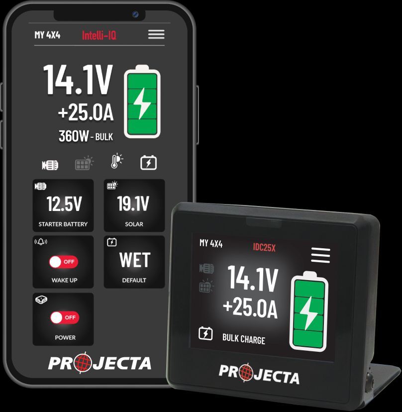 PROJECTA 9-32V 25A DC-DC DUAL BATTERY CHARGER WITH MPPT SOLAR (IDC25X)