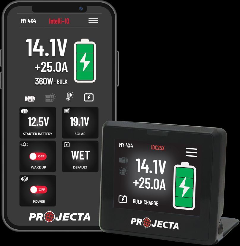 PROJECTA 9-32V 25A DC-DC DUAL BATTERY CHARGER WITH MPPT SOLAR (IDC25X)