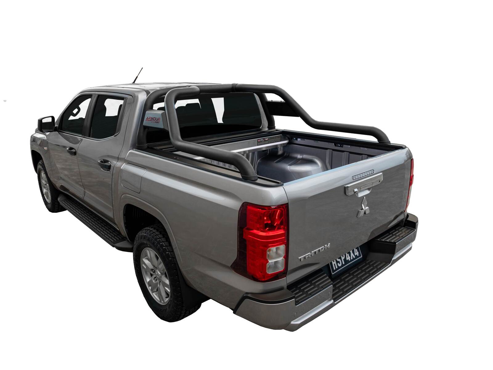 HSP ROLL R COVER SERIES 3.5 TO SUIT DUAL CAB MITSUBISHI MV TRITON W/ ARMOUR SPORTS BAR (2024-ON)