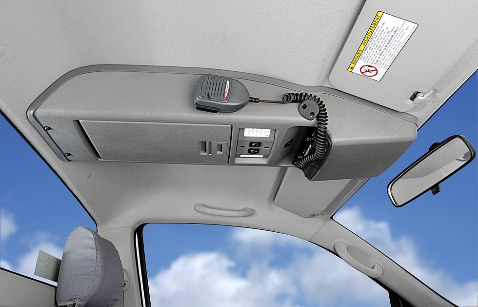 4WD INTERIORS ROOF CONSOLE SUITS TOYOTA LANDCRUISER 80 SERIES GXL DIESEL WAGON 1995-1998 *WITH FACTORY ROOF BINNACLE