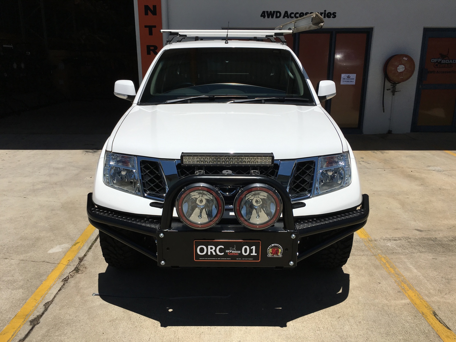 XROX BULLBAR TO SUIT NISSAN NAVARA D40-PATH 05/2010ON