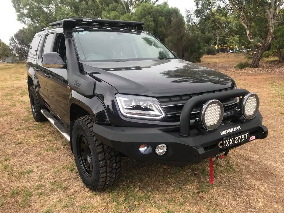 MCC ROCKER BULL BARS TO SUIT VOLKSWAGEN AMAROK 2011 ON