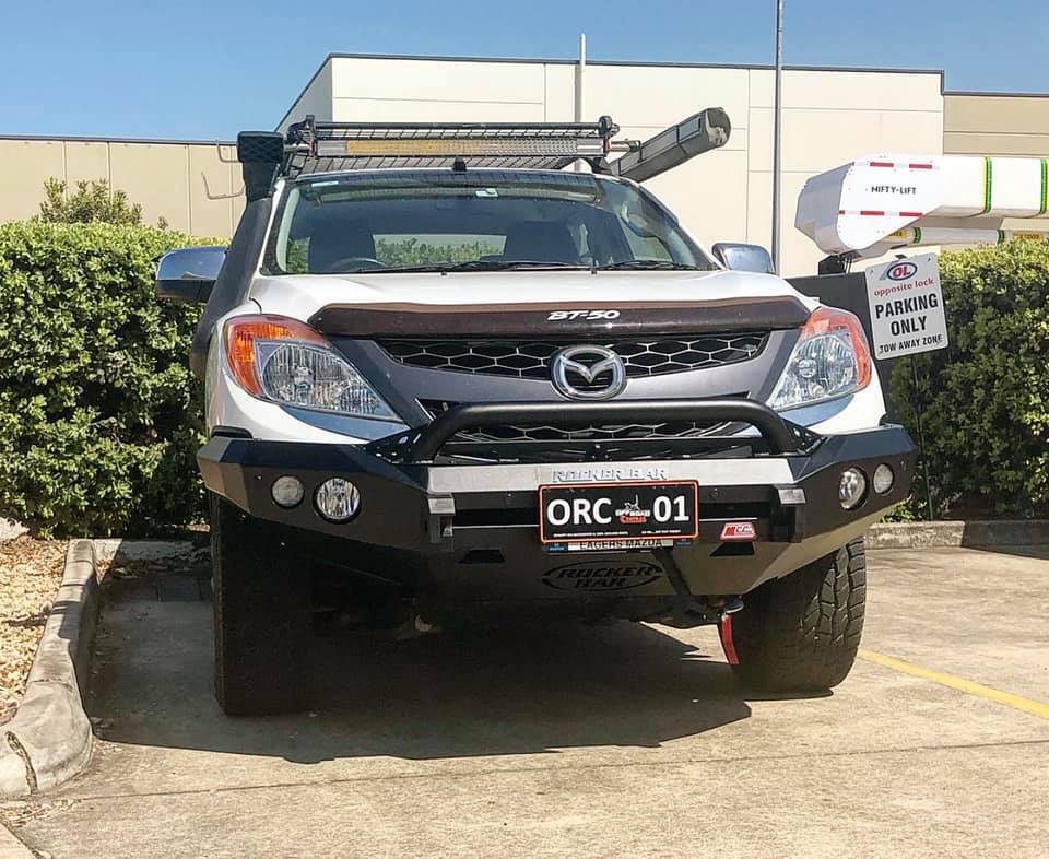 MCC ROCKER BULL BAR (NO, LOW OR SINGLE LOOP OPTIONS) - MAZDA BT-50 (B32P) 2012-05/2020