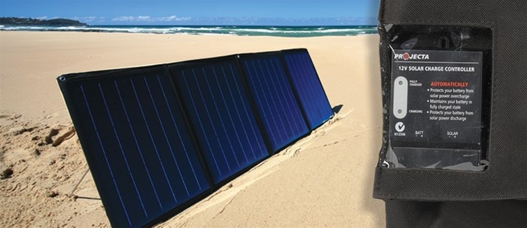 PROJECTA FOLDING SOLAR PANEL KIT 12V, 80W