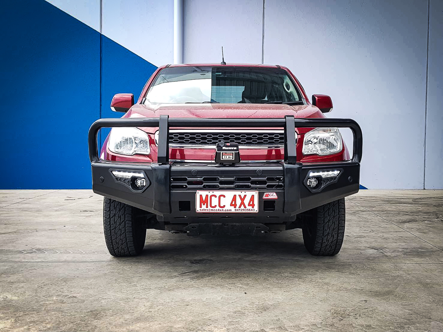 MCC PHEONIX A-FRAME  BULL BAR - HOLDEN COLORADO 7 & RG 12-2012 - 2016