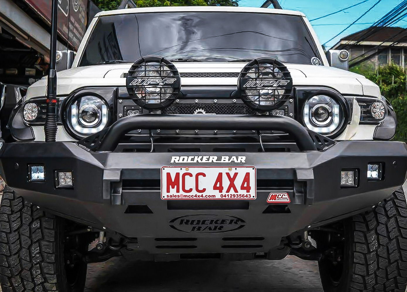 MCC ROCKER BARS TO SUIT TOYOTA FJ CRUISER 2011-PRESENT
