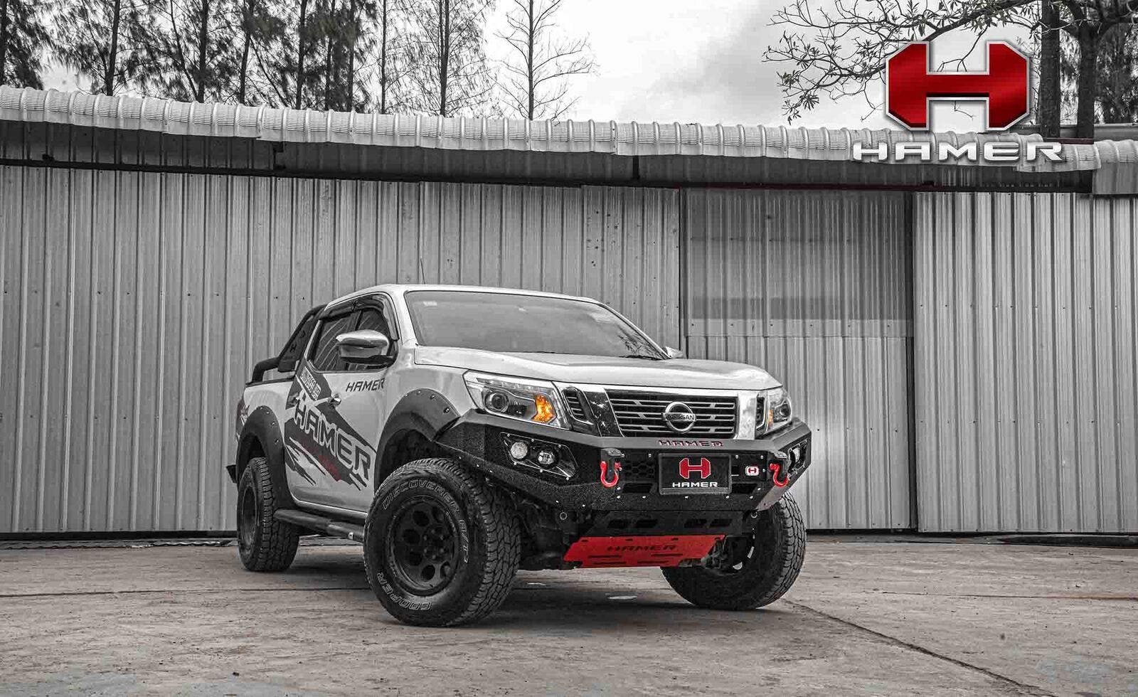 HAMER KING SERIES BULL BAR TO SUIT NISSAN NP300 (2015-2020)