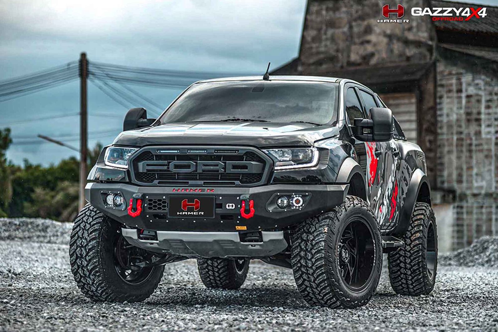 HAMER KING SERIES BULL BAR TO SUIT FORD RAPTOR (2018-2021)