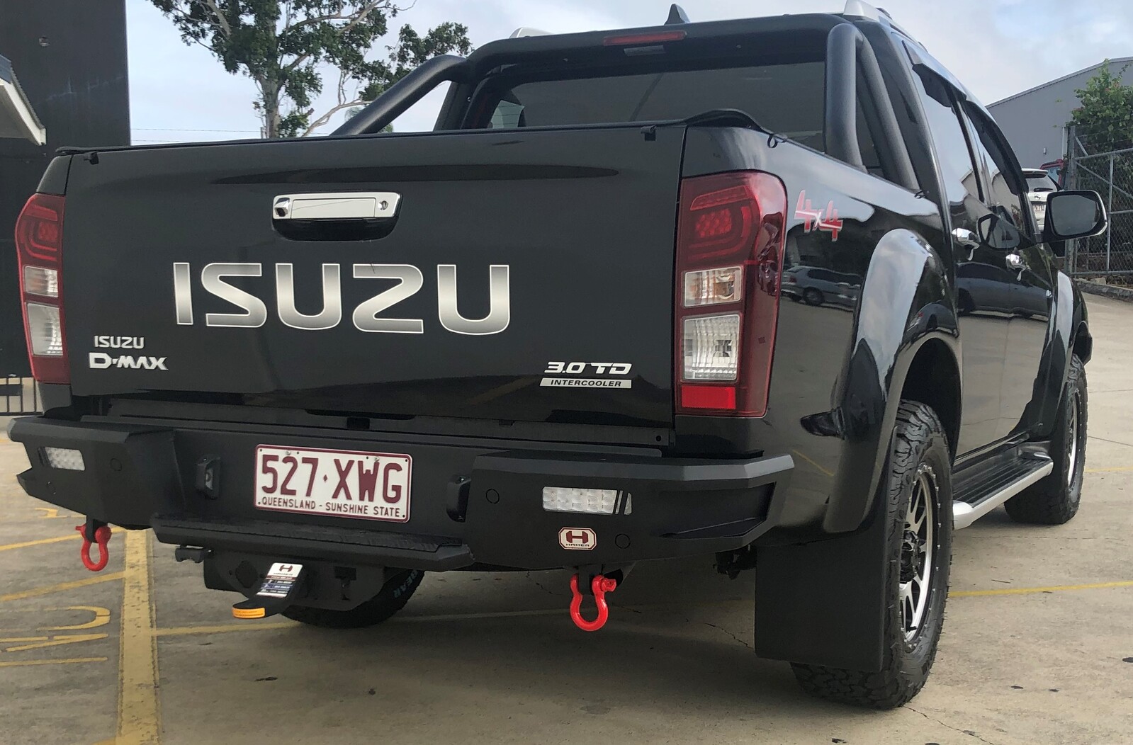 HAMER M-SERIES REAR BAR - ISUZU DMAX/HOLDEN COLORADO 2012 ON