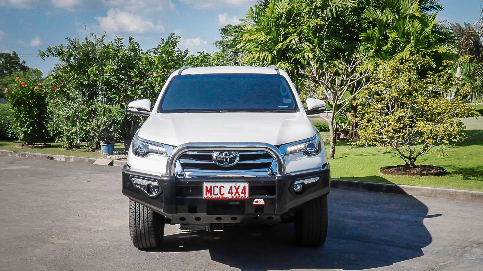 MCC PHOENIX BARS W/UBP & FOGS TO SUIT TOYOTA FORTUNER 2016-2020