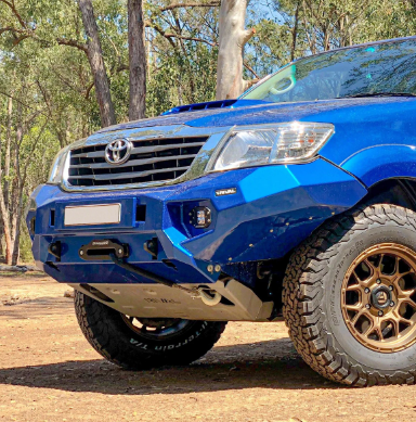 RIVAL ALLOY FRONT BUMPER TO SUIT TOYOTA HILUX VIGO (2011-2015)