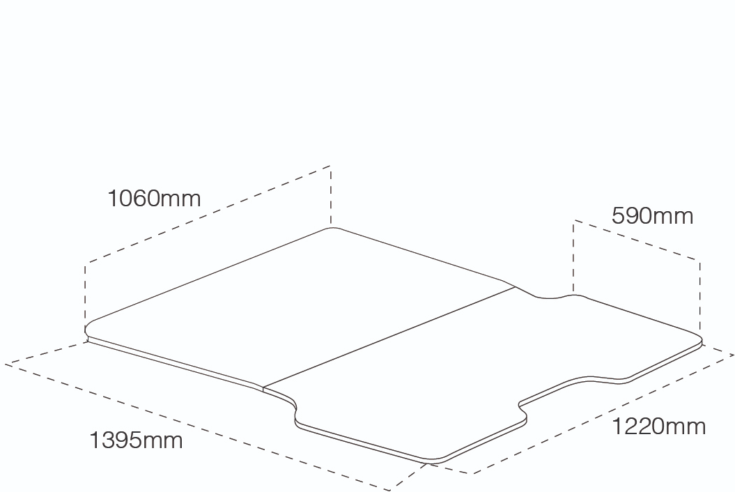 HSP Load Slide To Suit Ford Ranger & Raptor Dual Cab 2011-2022
