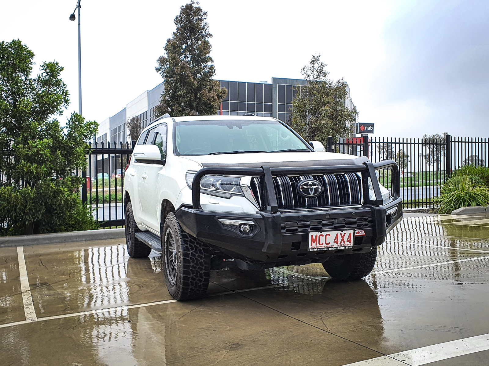 MCC PHOENIX A-FRAME BAR W/ UBP & FOGS TO SUIT TOYOTA LAND CRUISER PRADO 150 SERIES 2018 ON