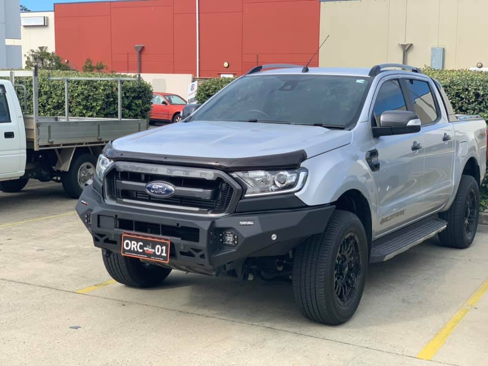RIVAL ALLOY FRONT BUMPER TO SUIT FORD RANGER PX1, PX2 & PX3