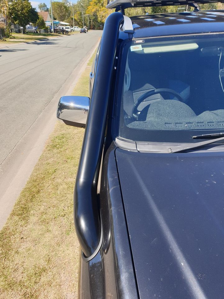 ORC M SPEC POWDERCOAT BLACK STAINLESS SNORKEL - ISUZU DMAX/MUX (MY17)