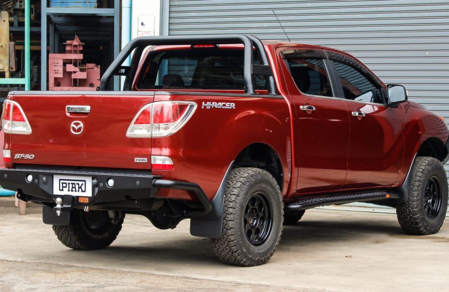 PIAK PREMIUM REAR STEP TOW BAR TO SUIT FORD RANGER & MAZDA BT-50 (2011-2020)