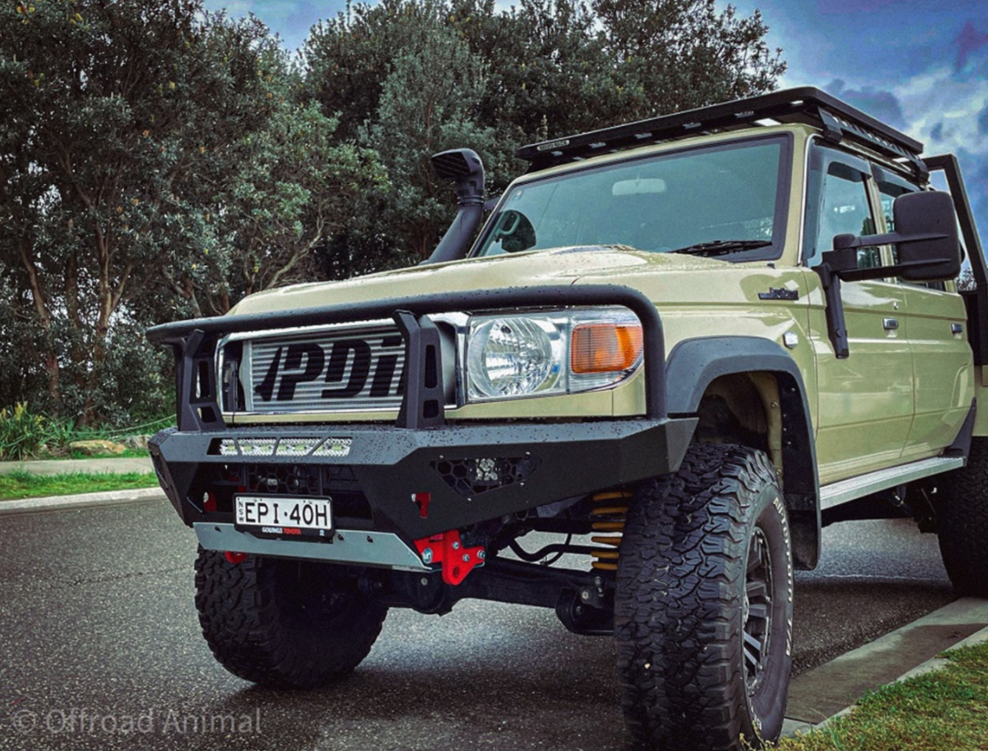 Offroad Animal Toro Bull Bar To Suit Toyota Land Cruiser 76/78/79 Series (2007-2023)