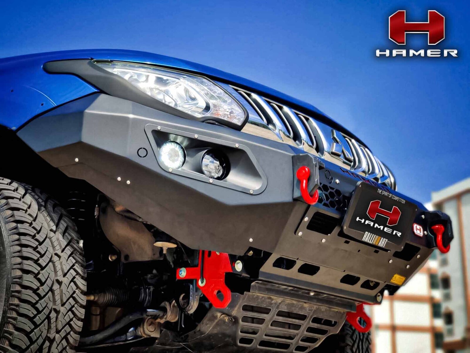 HAMER KING SERIES BULL BAR TO SUIT MITSUBISHI MQ TRITON (2015-2018)