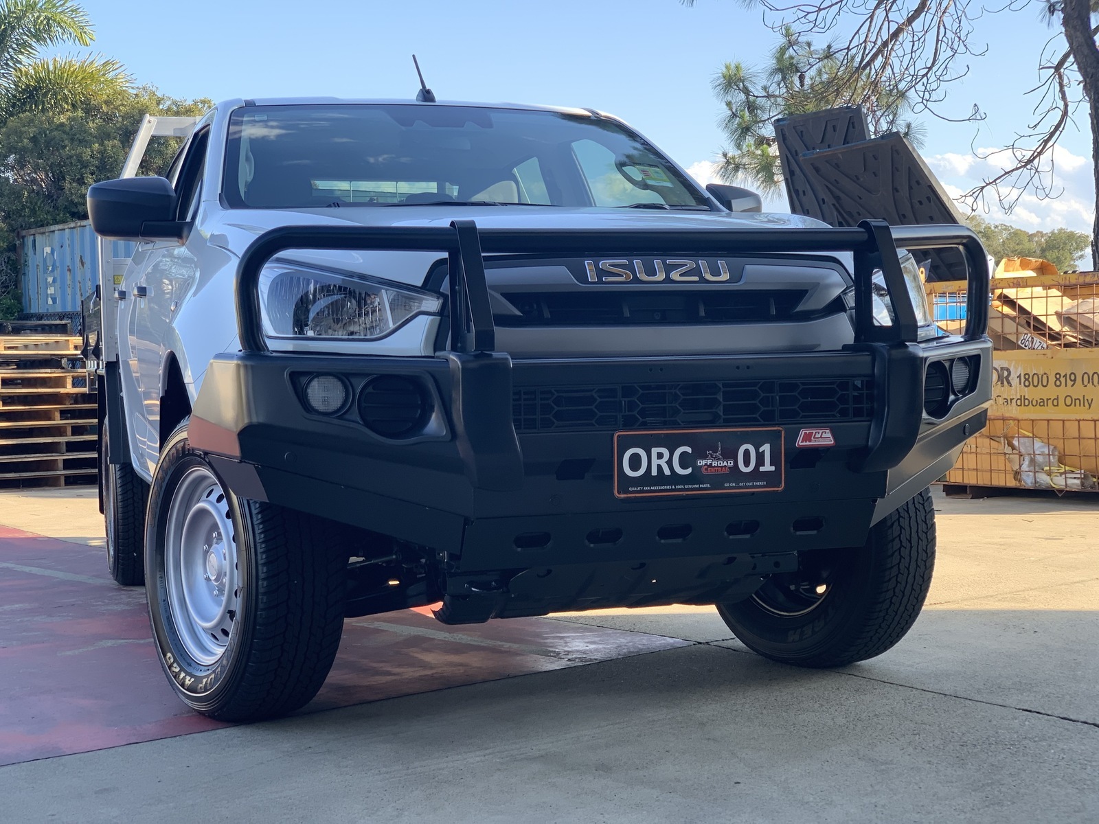 MCC FALCON A-FRAME BULL BAR - ISUZU DMAX 2020 ON