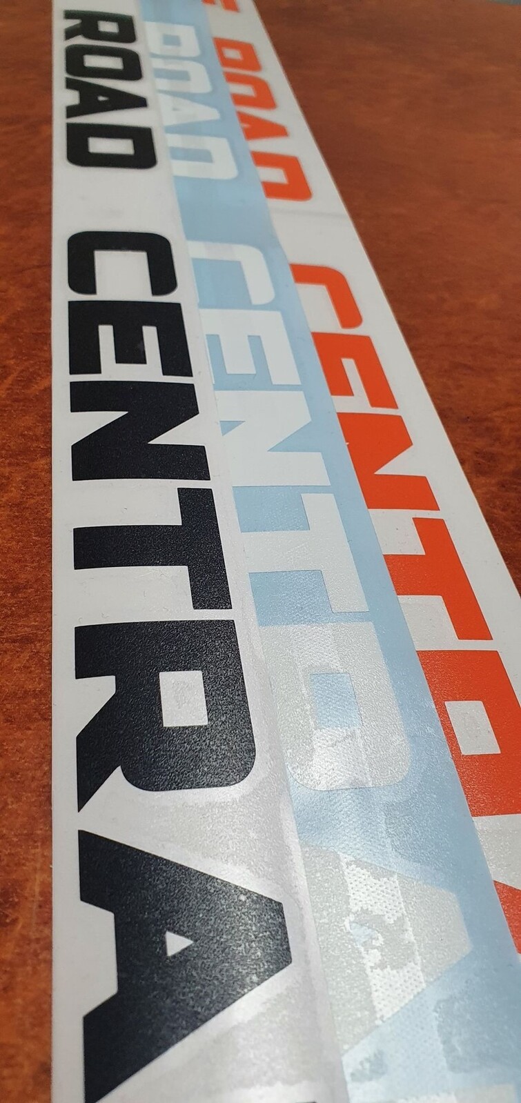 ORC STAINLESS SNORKEL STICKER - ORANGE