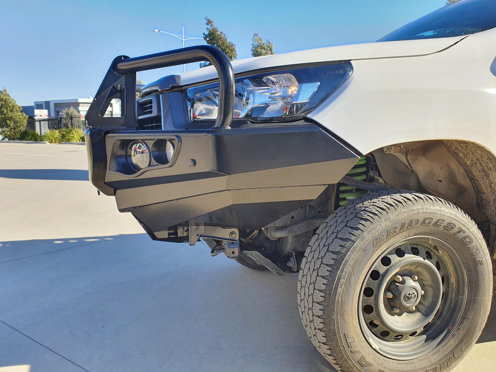 MCC FALCON A FRAME BULLBAR TO SUIT TOYOTA HILUX REVO (MK8) FACELIFT 2020 ON