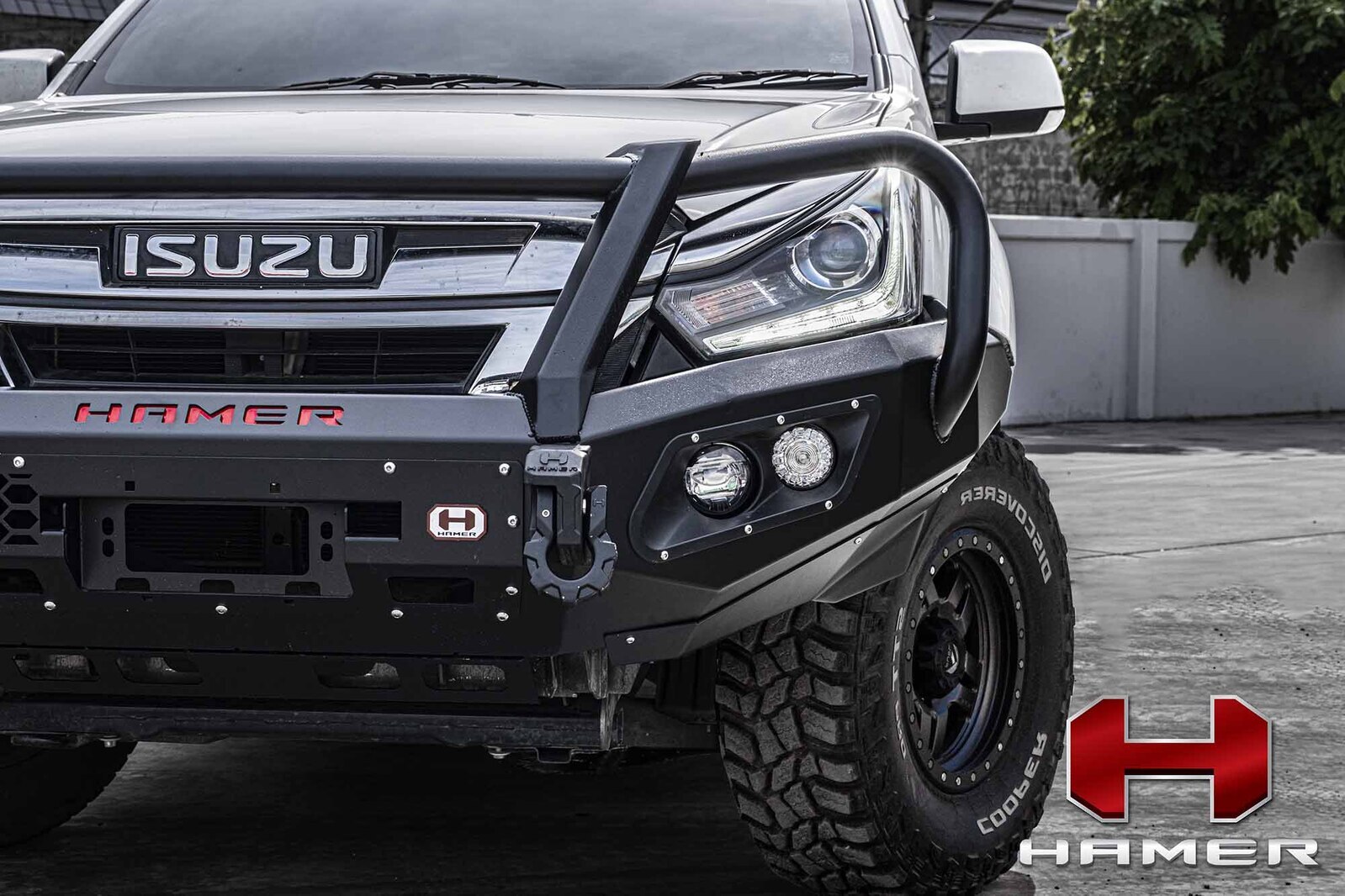 HAMER KING SERIES PLUS BULL BAR TO SUIT ISUZU DMAX (2016-2020)