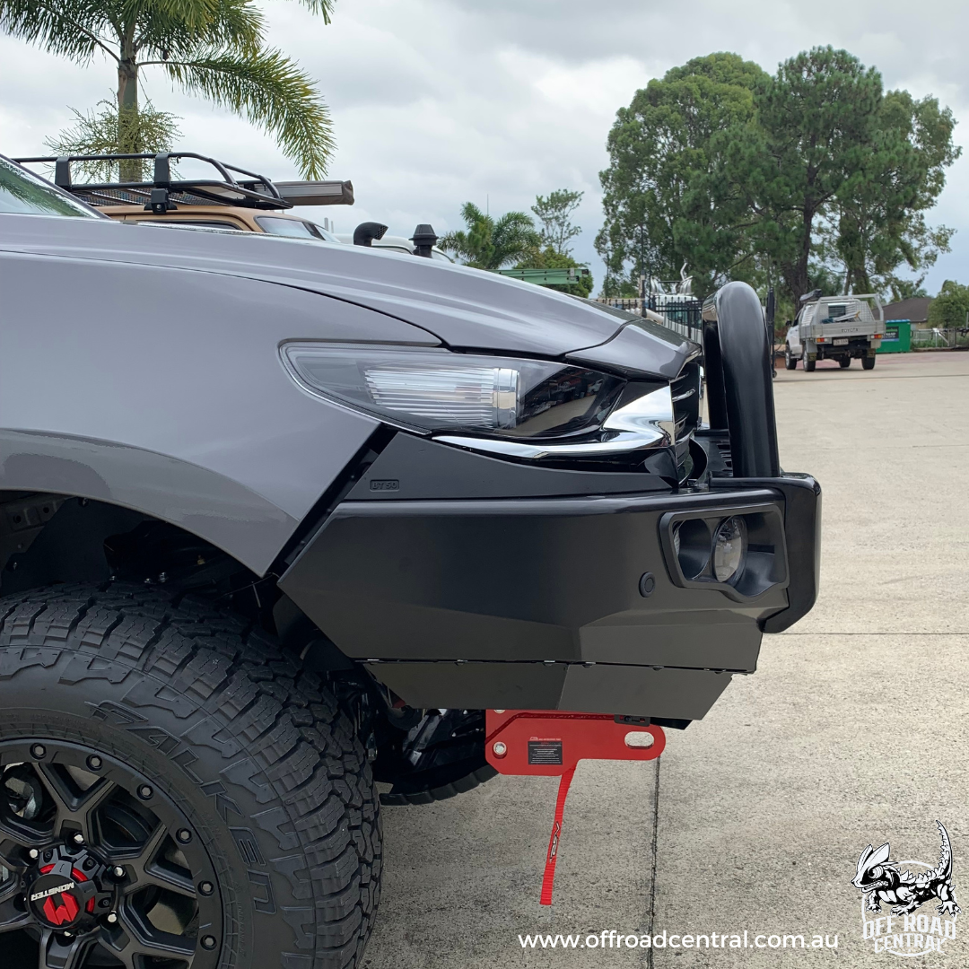 MCC FALCON BLACK SINGLE LOOP BAR W/UBP & FOGS TO SUIT MAZDA BT50 2021 ON
