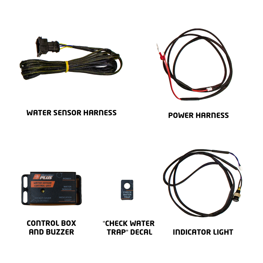DIRECTION PLUS Pre-Filter & Provent Dual Kit To Suit Isuzu D-Max, MU-X & Mazda BT-50 (2020-2022)