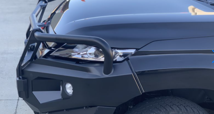 PIAK ELITE POST BAR W/BLACK TOW POINTS & BLACK UBP TO SUIT MITSUBISHI TRITON MR (2018-ON)