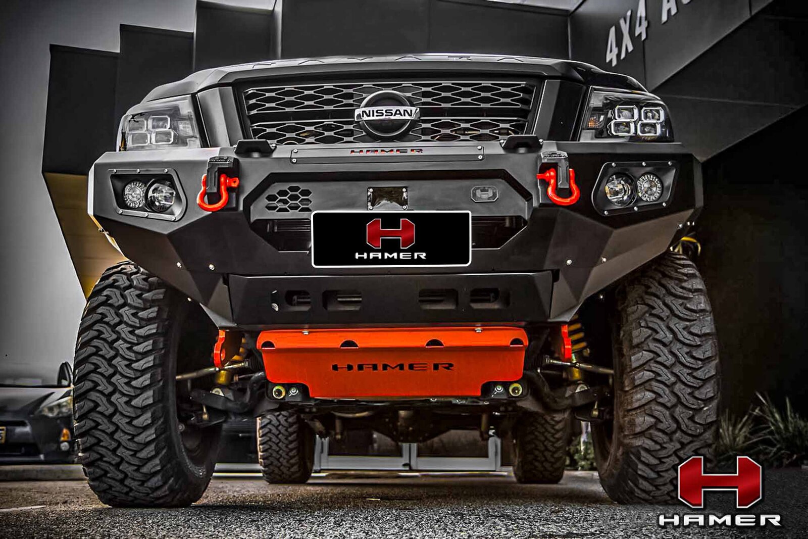 HAMER KING SERIES BULL BAR TO SUIT NISSAN NAVARA (2021-ON)