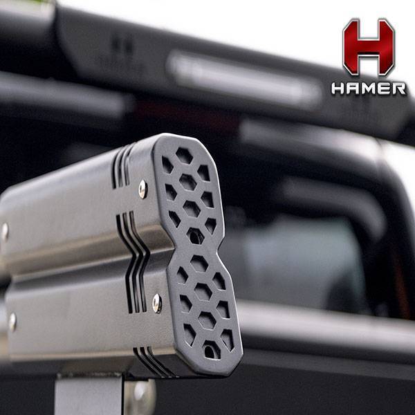 HAMER NIGHT FURY SERIES SPORTS BAR TO SUIT ISUZU DMAX & MAZDA BT50 (2021-ON)