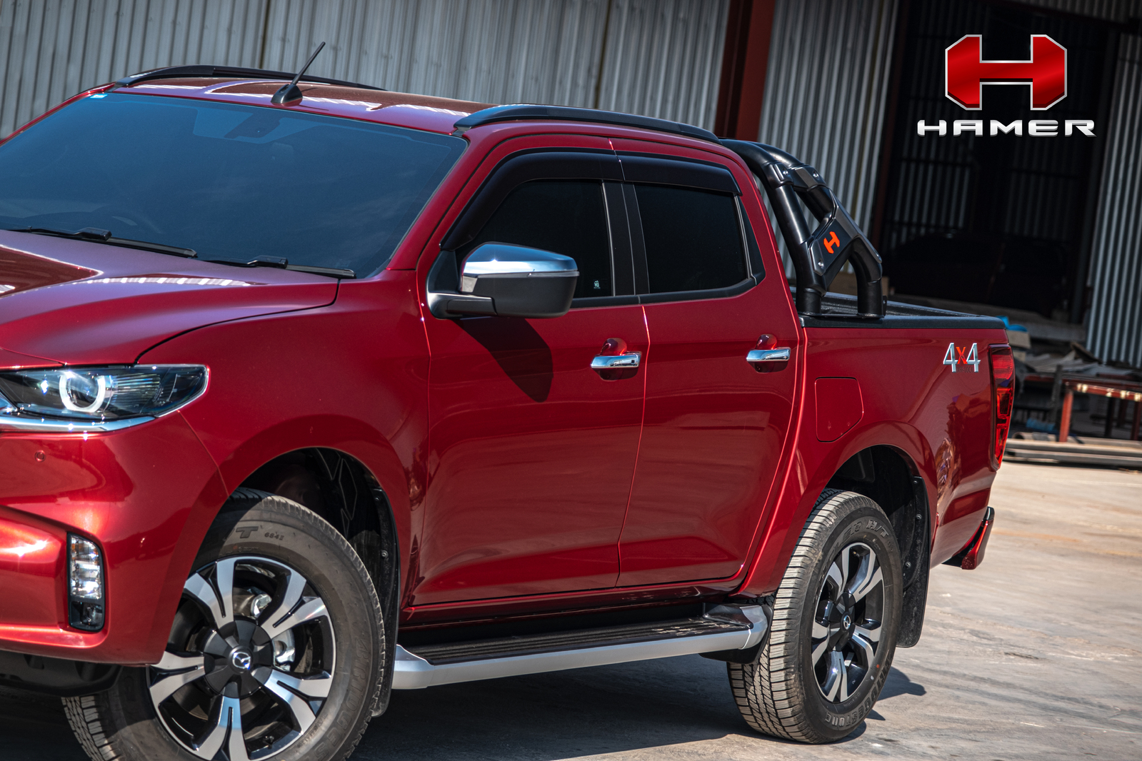 HAMER HECTOR SERIES SPORTS BAR TO SUIT ISUZU DMAX & MAZDA BT50 (2021-ON)