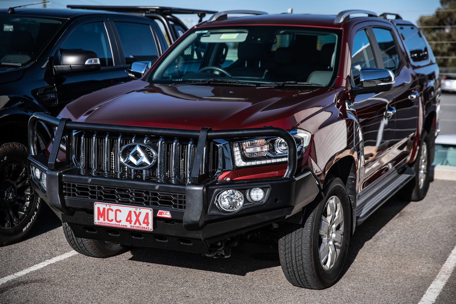 MCC FALCON A-FRAME BULLBAR W/UBP - LDV T60 2018 ON