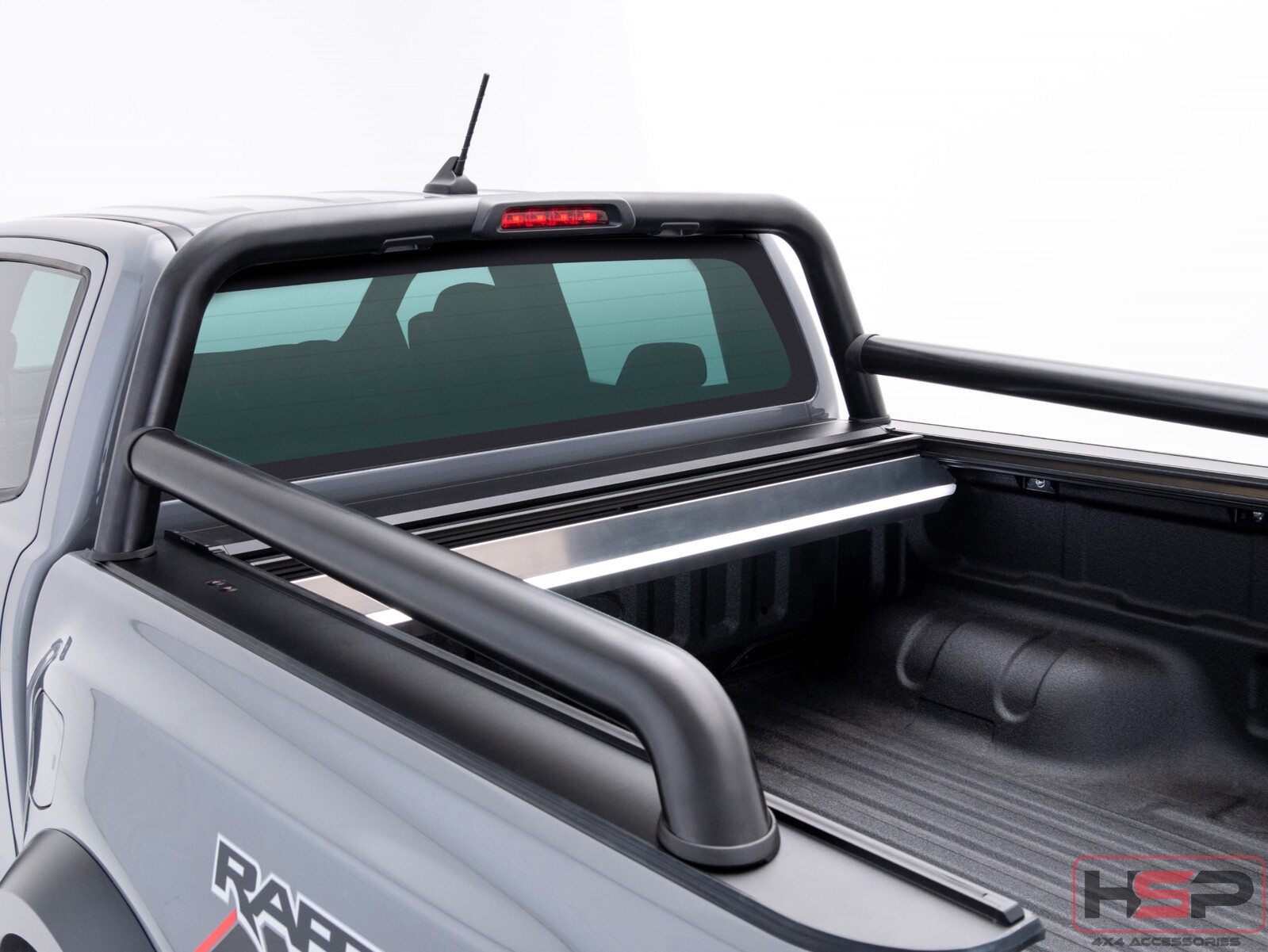 HSP Roll R Cover Series 3 To Suit Ford Ranger & Raptor PX with Genuine Extended Sports Bar (2011 - 2022)