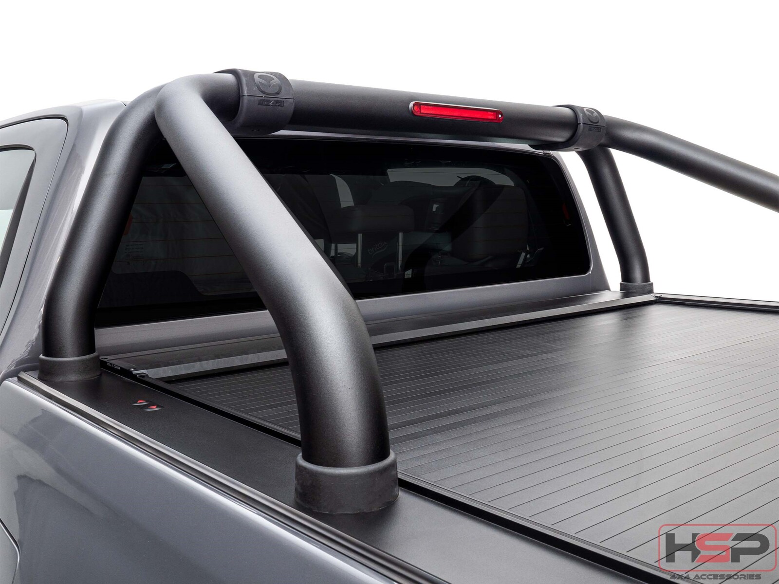 HSP Roll R Cover Series 3 To Suit Mazda BT-50 2020 + Dual Cab With Genuine A Frame Sports Bar
