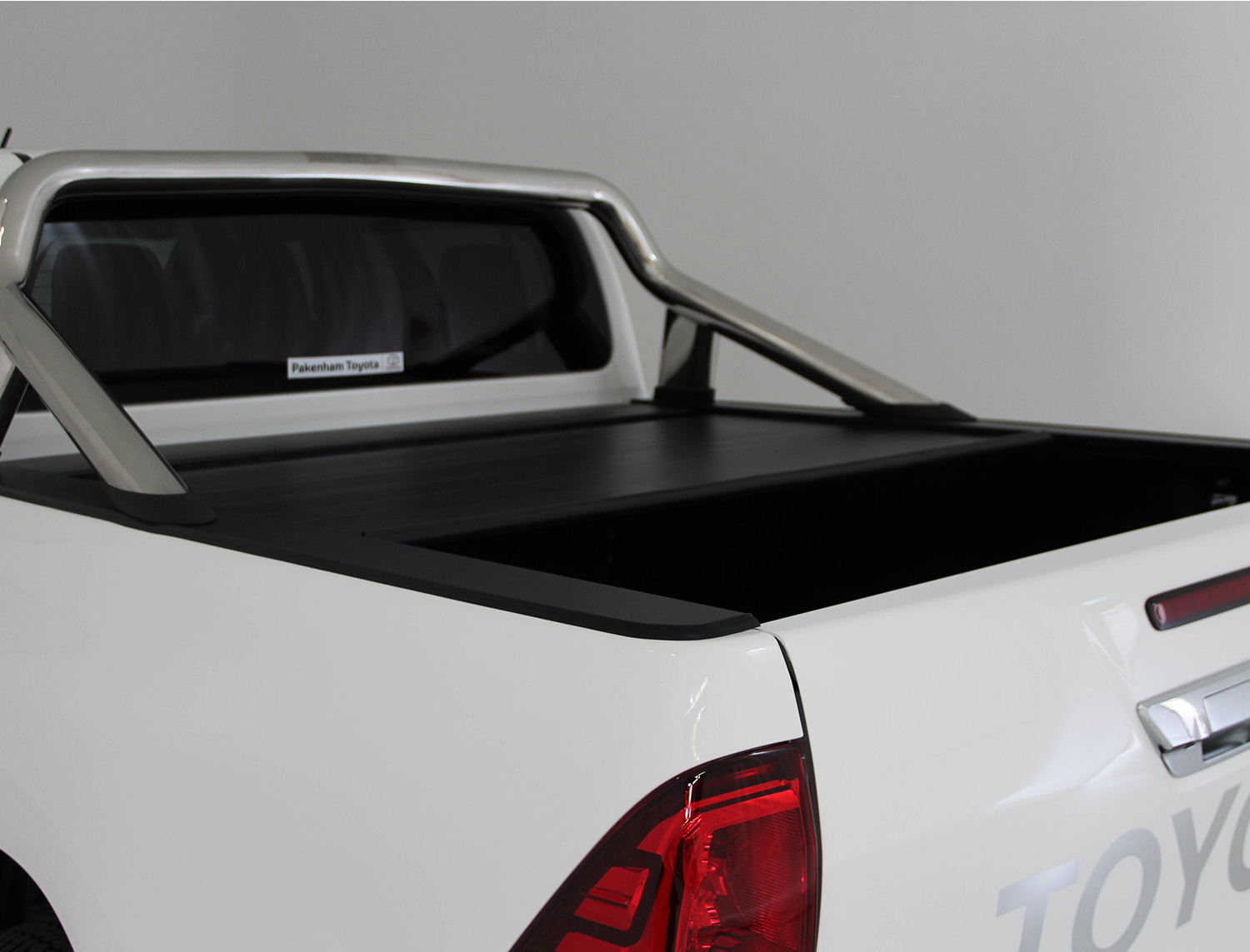 HSP Roll R Cover Series 3 To Suit Toyota Hilux Revo SR5 (A Deck) Dual Cab 2015 ON With Genuine A Frame Sports Bar