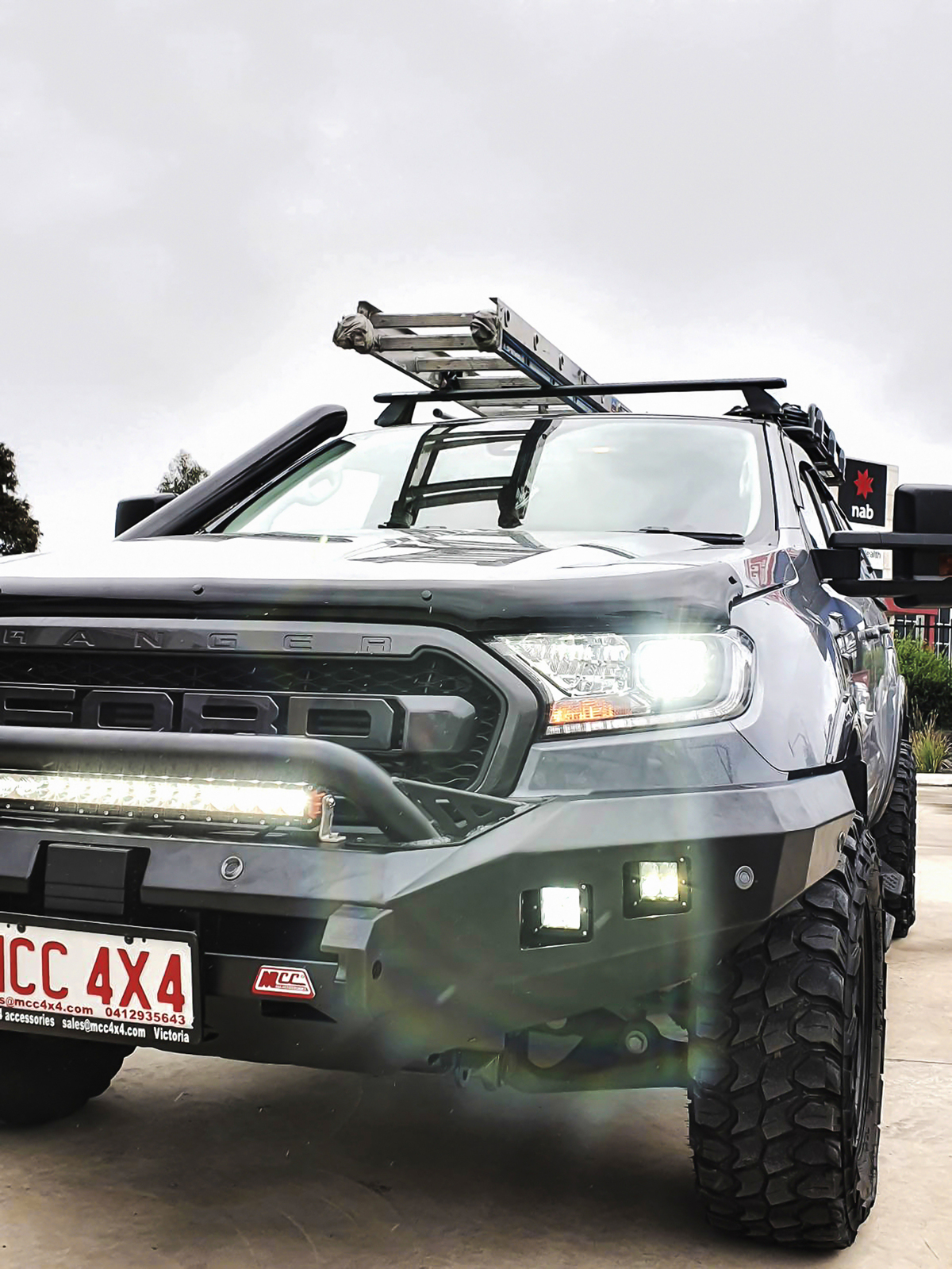 MCC ROCKER NO LOOP BULL BAR - RANGER & EVEREST 09/2019 - ON