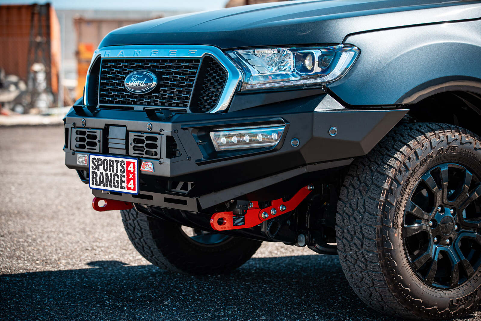 MCC Alloy Pegasus Bull Bar To Suit Ford Ranger PXIII 2019-2021 (Tech Pack)