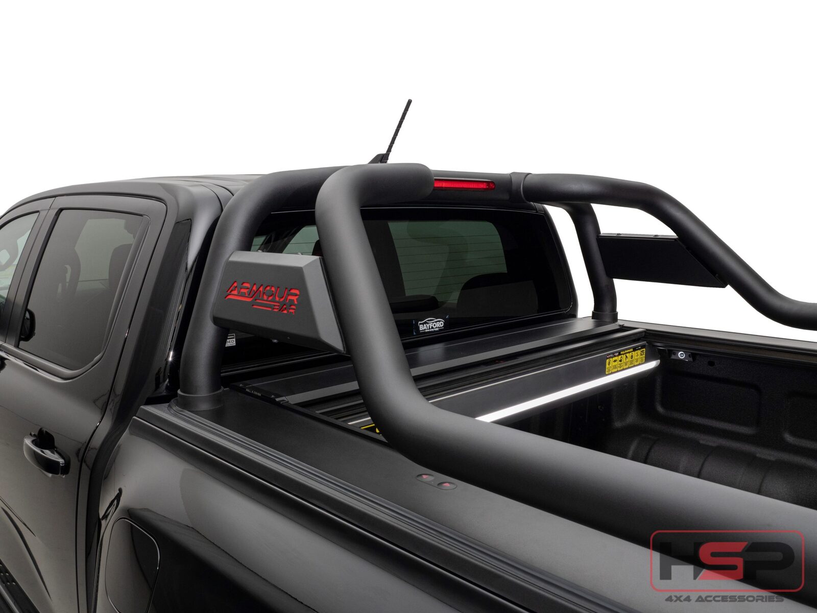 HSP Roll R Cover Series 3 To Suit Dual Cab Ford Ranger & Raptor (2022-On) - Suits Armour Sports Bar