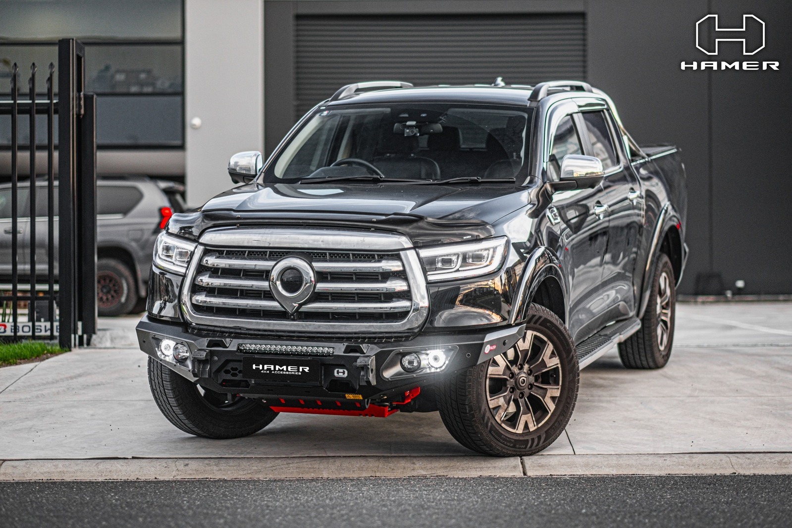 HAMER KING SERIES BULL BAR TO SUIT GWM CANNON (2021-ON)