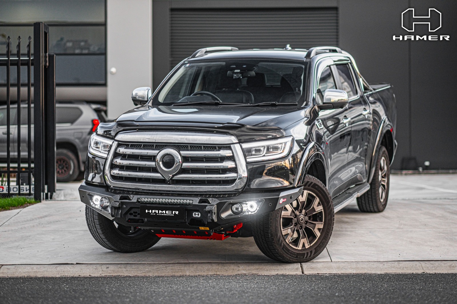 HAMER KING SERIES BULL BAR TO SUIT GWM CANNON (2021-ON)