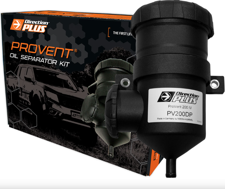 DIRECTION PLUS Provent Ultimate Catch Can Kit To Suit Toyota Land Cruiser V6 Diesel (2022-On)
