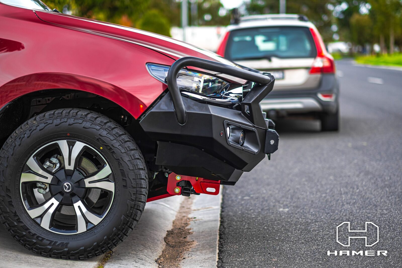 HAMER KING SERIES PLUS BULL BAR TO SUIT MAZDA BT-50 (2021-ON)