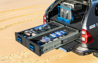 MSA 4X4 COMPLETE STORAGE KIT (LEFT) TO SUIT TOYOTA LAND CRUISER 300 SERIES (2021-ON)