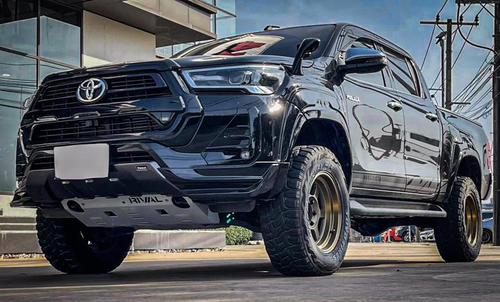 RIVAL ALUMINIUM ENGINE UNDERBODY ARMOUR TO SUIT TOYOTA HILUX & FORTUNER (2015-ON)