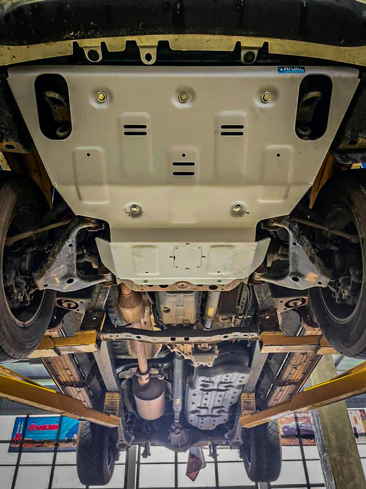 RIVAL ALUMINIUM ENGINE UNDERBODY ARMOUR TO SUIT HILUX (2005-2015) & FORTUNER (2012-2015)